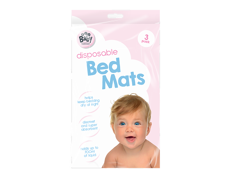 Disposable Bed Mats - 3 Pack