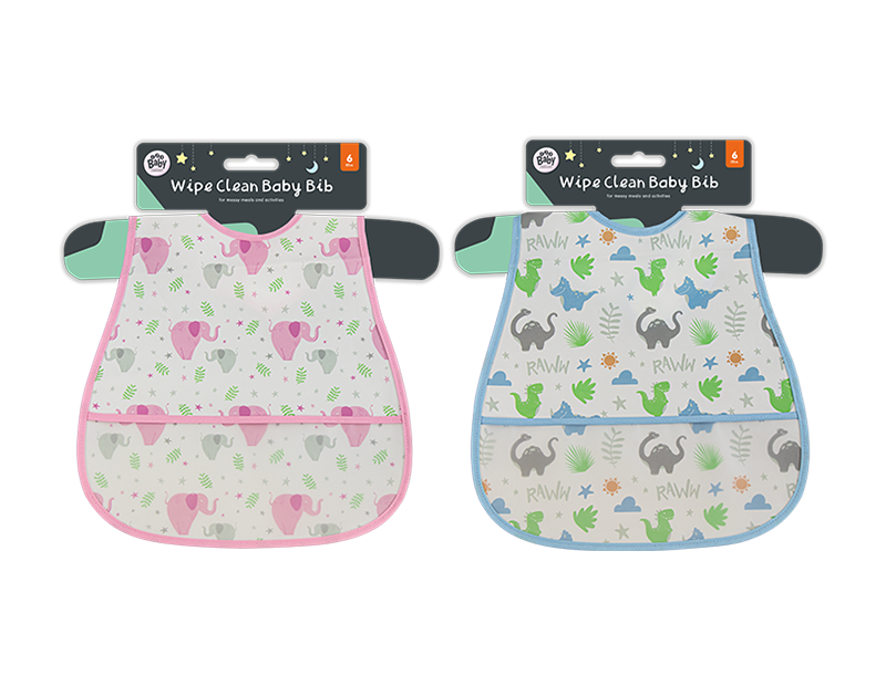 Wipe Clean Baby Bib