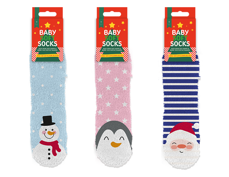 Wholesale Baby Supersoft Printed Socks
