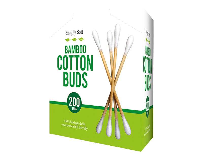 Bamboo Cotton Buds - 200 Pack