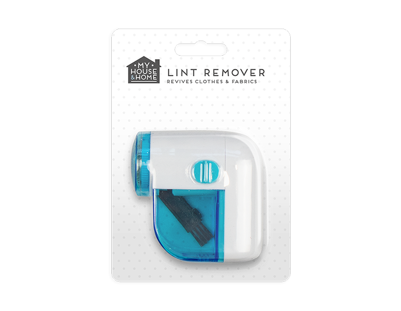 Battery powered discount lint remover
