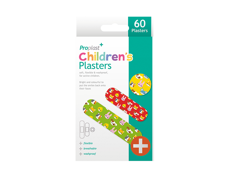 Wholesale Childrens Plasters 60 pack