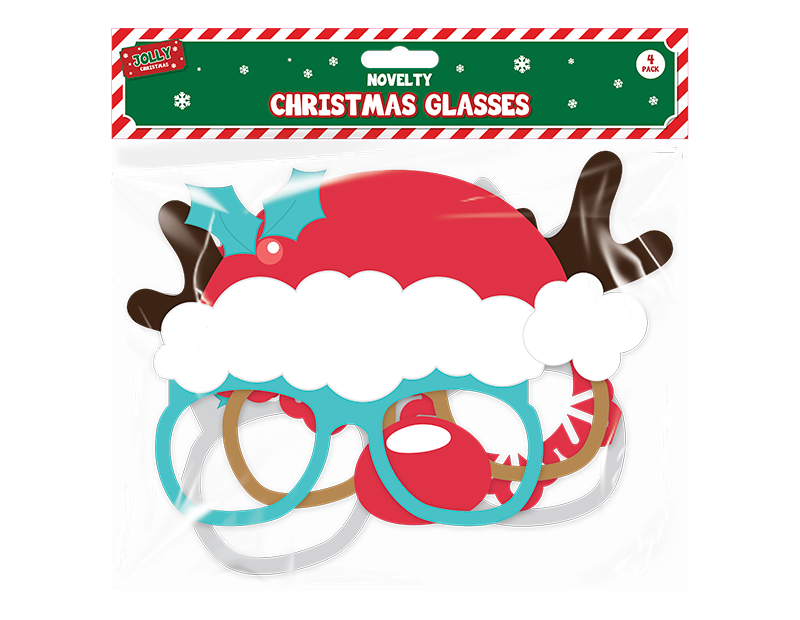 Wholesale Christmas Glasses Bulk Buy Christmas Dress Up