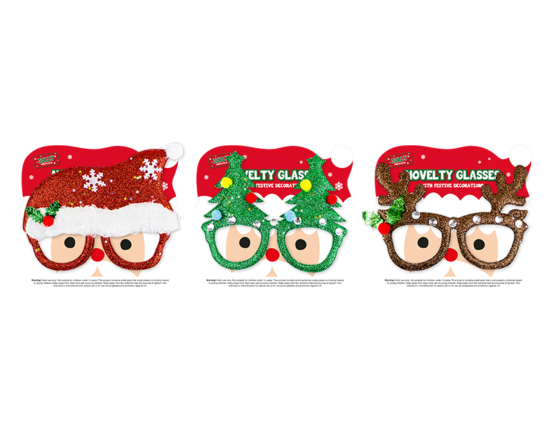 Christmas Novelty Glasses