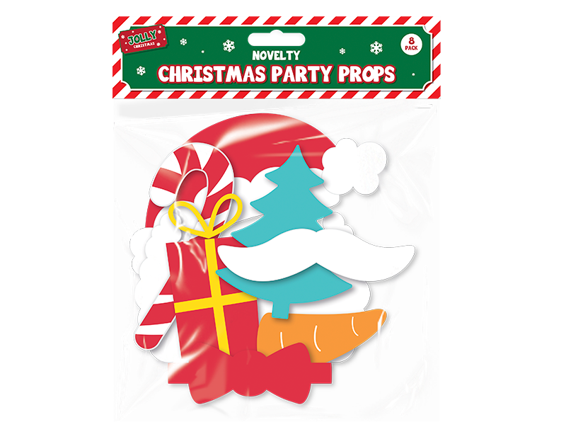 Christmas Party Props 8 Pack