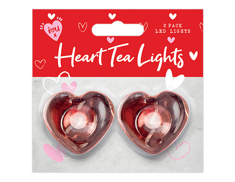 Chrome Heart LED Tealights 2pk