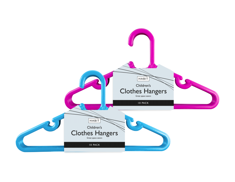Childrens Clothes Hangers - 10 Pack