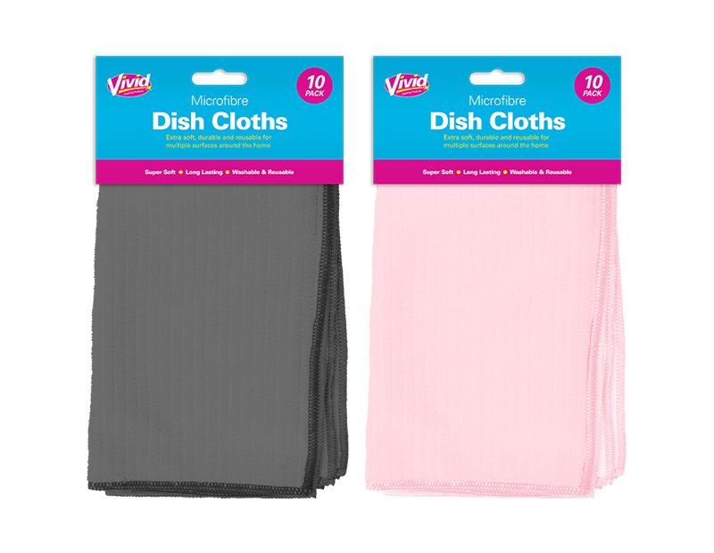 Wholesale Microfibre Colour Dish Cloths