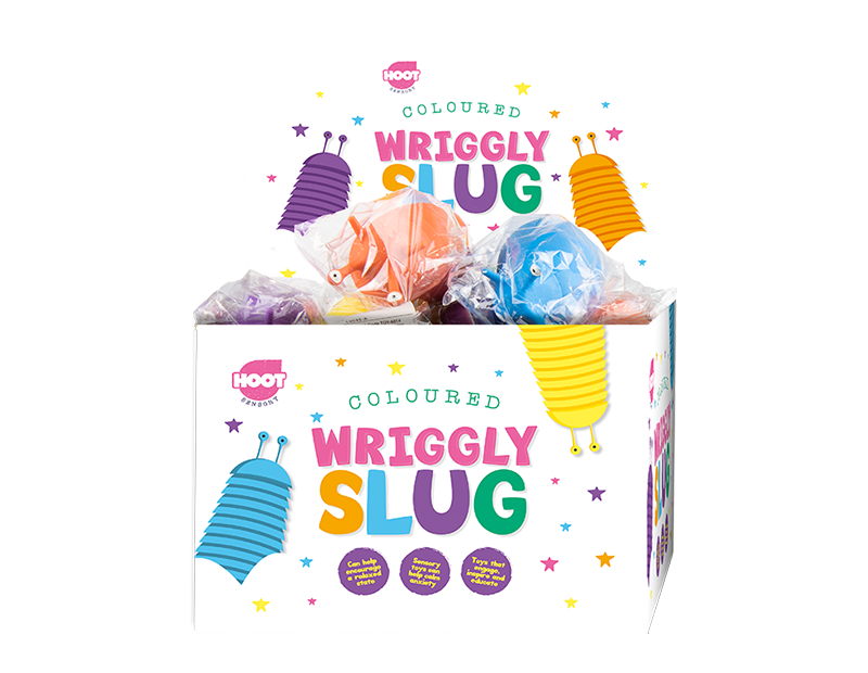 Wholesale Coloured Wriggly Slug