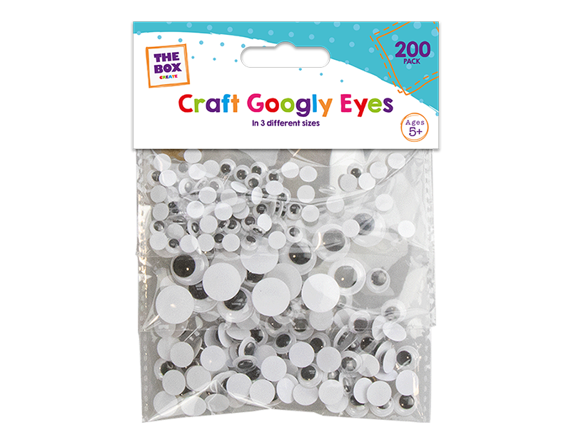 Craft Googly Eyes - 200 Pack