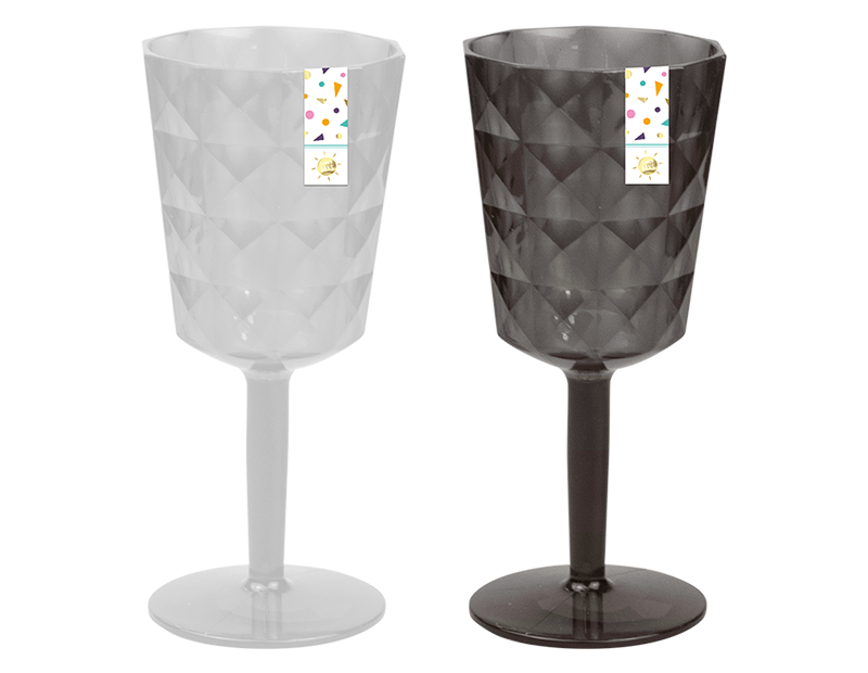Wholesale shop plastic stemware
