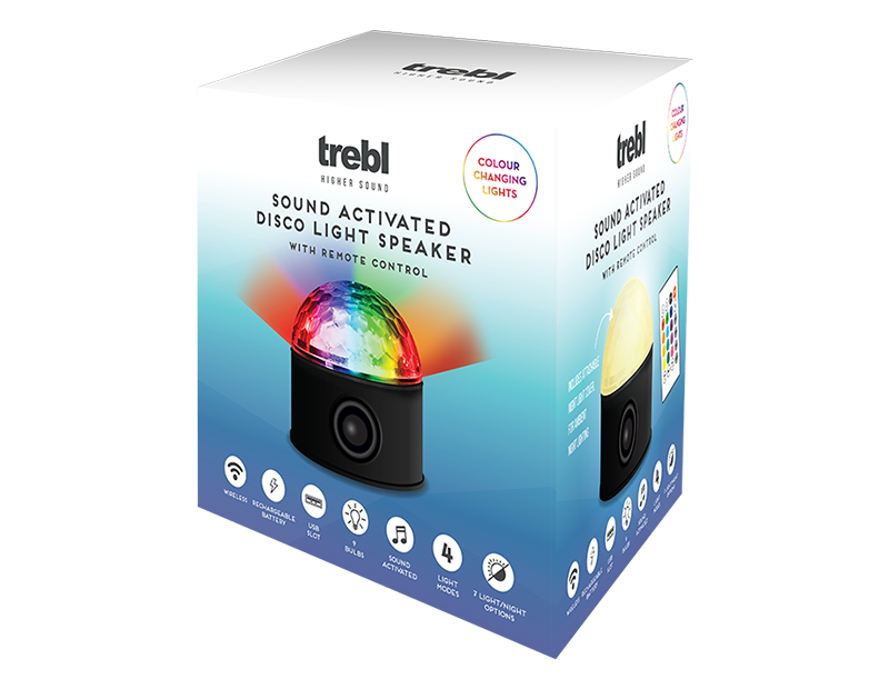 Disco online light speaker