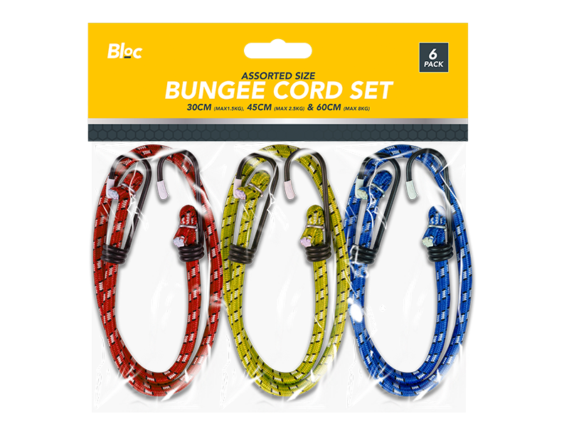 Bungee Cord Set - 6 Piece