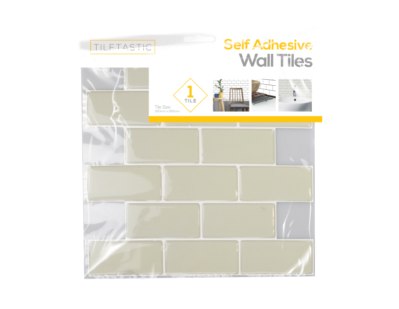 Grey Brick Wall Tile Sticker