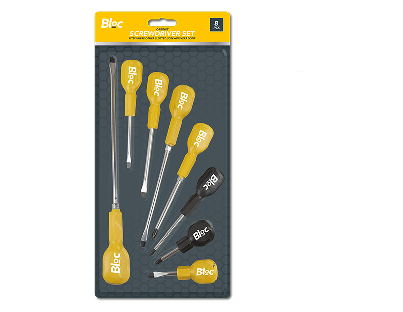 Wholesale Screwdriver Set 8pk.