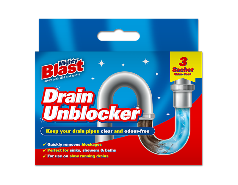 Drain Unblocker 3pk