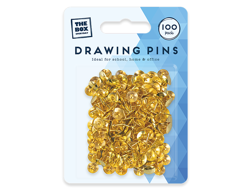 Drawing Pins 100pk