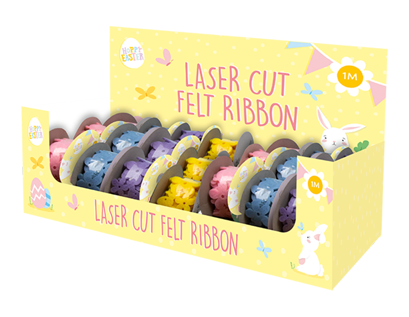 Wholesale Laser Cut Felt Ribbon | Gem imports Ltd.