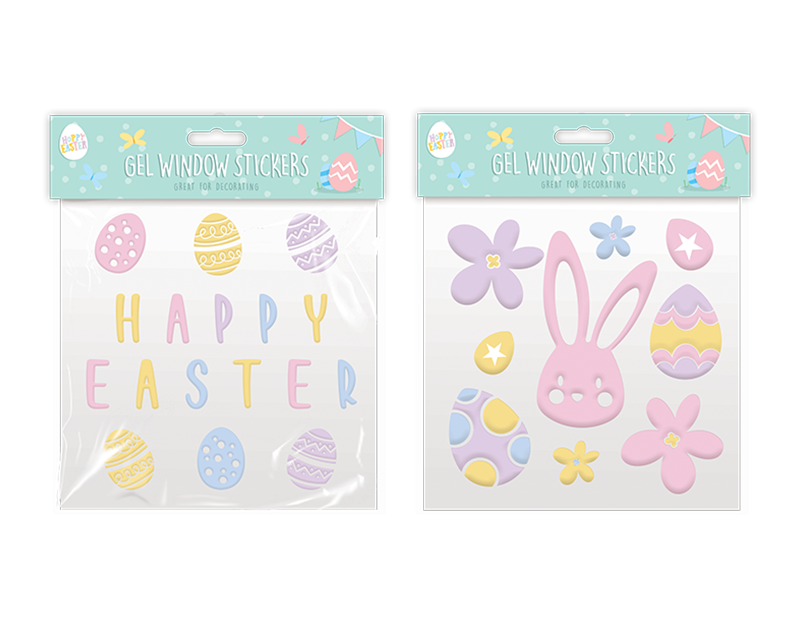 Easter Gel Window Stickers