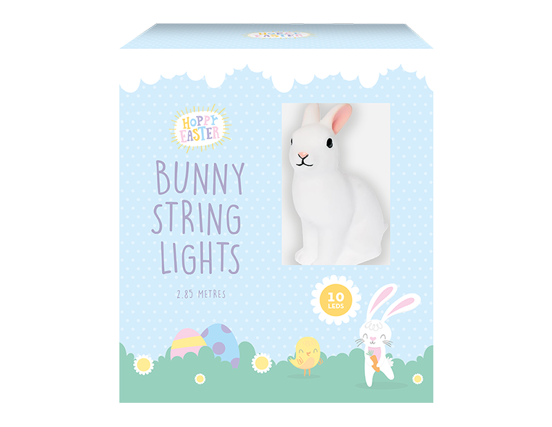 Easter Bunny String Lights 2.85M