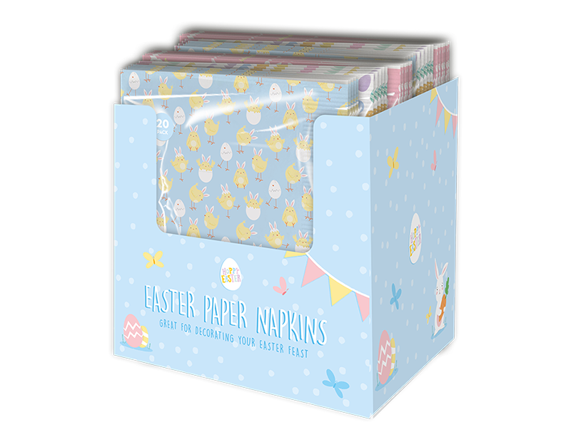 Wholesale Easter Printed Paper Napkins