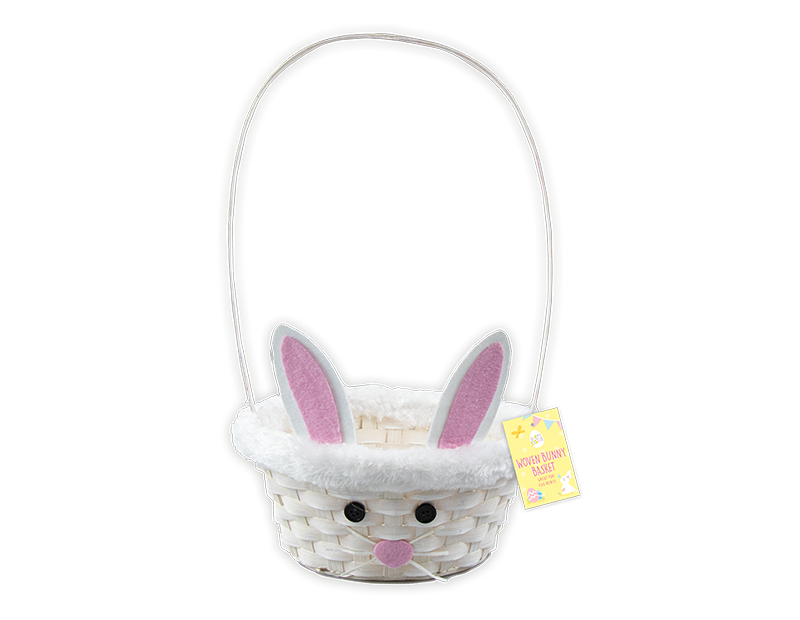 Easter Bunny Woven Basket