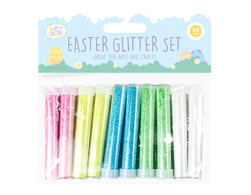 Easter Craft Glitter - 10 Pack