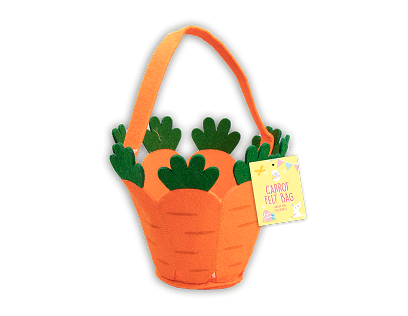 Easter Felt Carrot Bag
