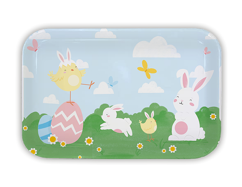 Easter sales plastic plates