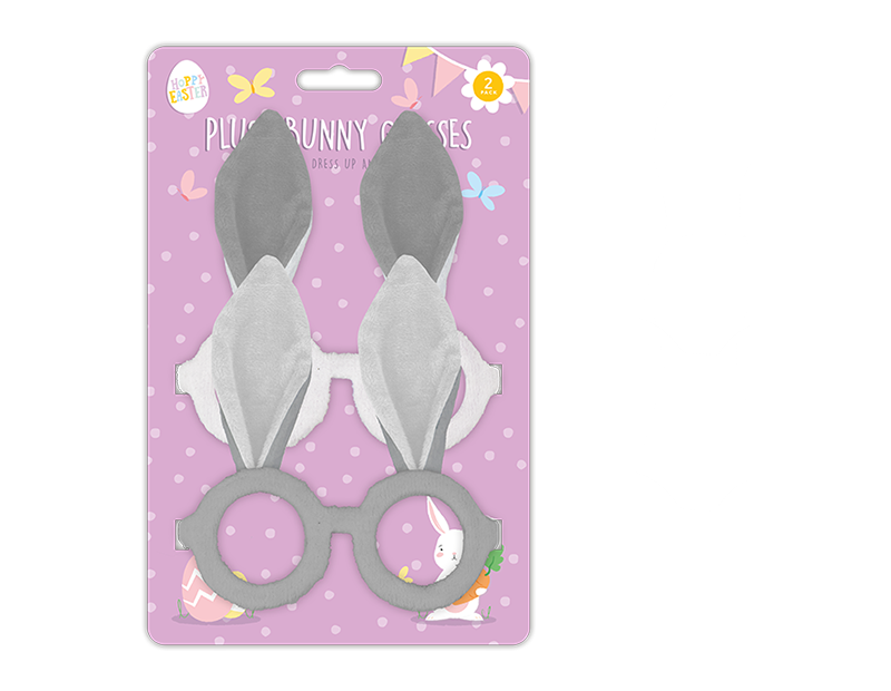 Easter Plush Glasses 2 Pack