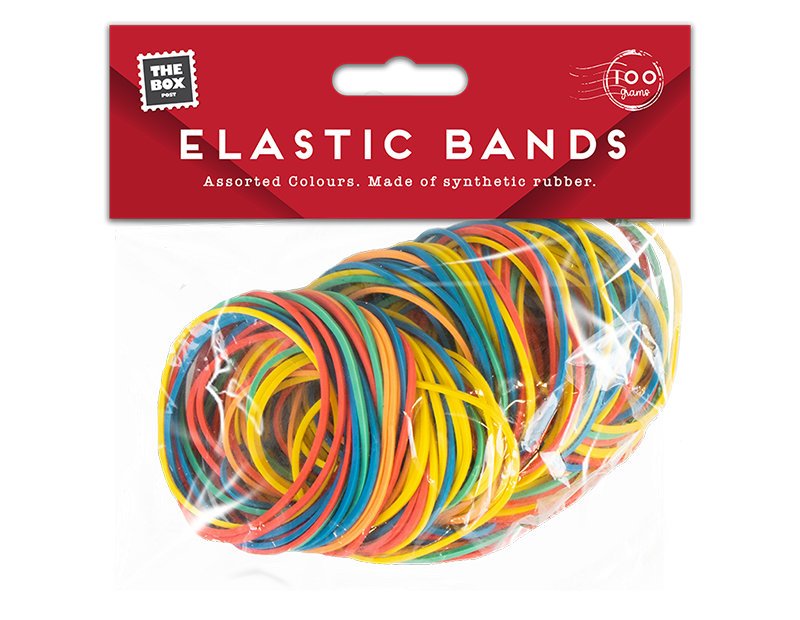 Elastic bands 100g