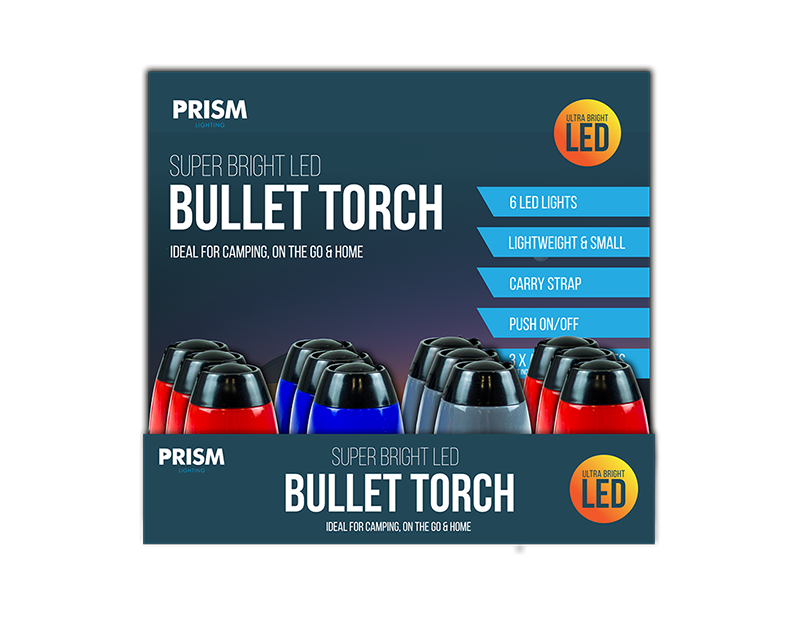 LED Bullet Torch With PDQ