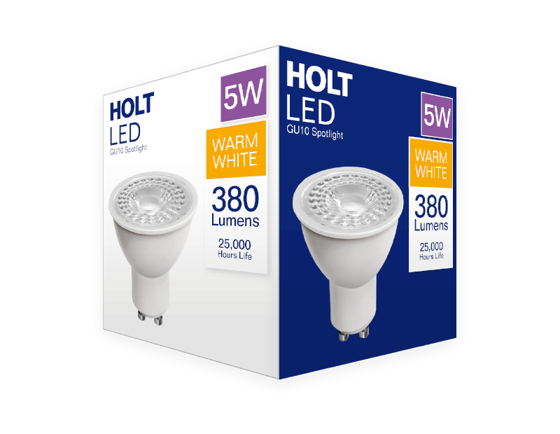 LED Spotlight 5W GU10 Warm White