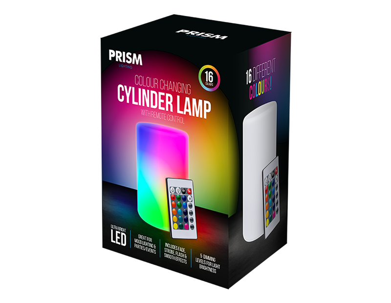 LED Multicolour Lamp with Remote
