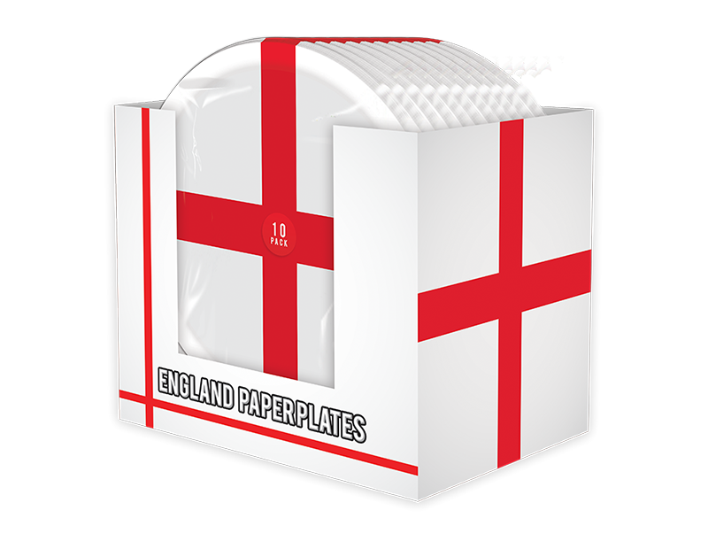Wholesale England paper plates 10pk
