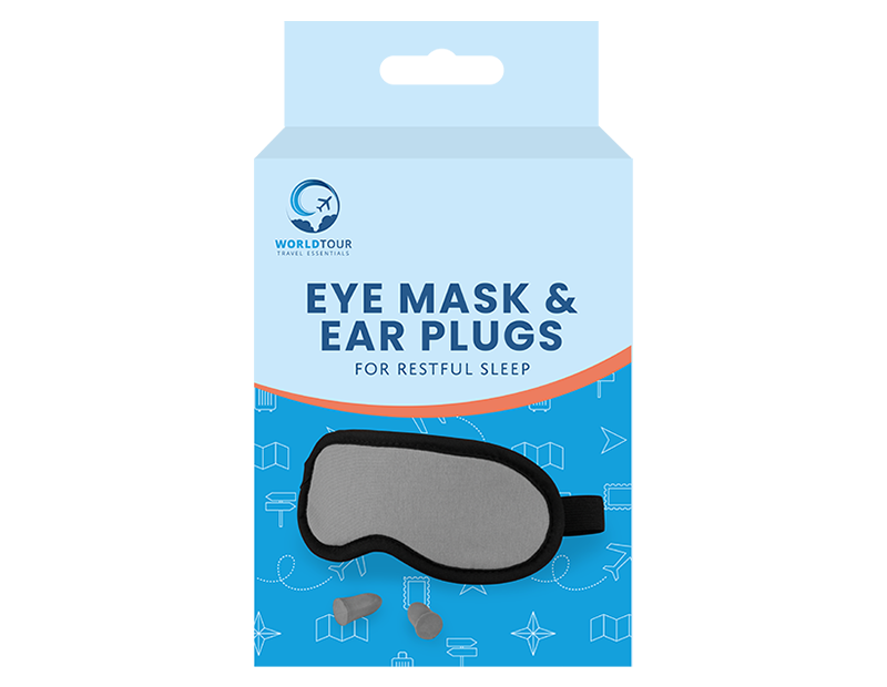 Wholesale Eye Mask & Ear Plug Set