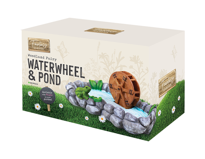 Wholesale Fairy Garden Pond & Waterwheel