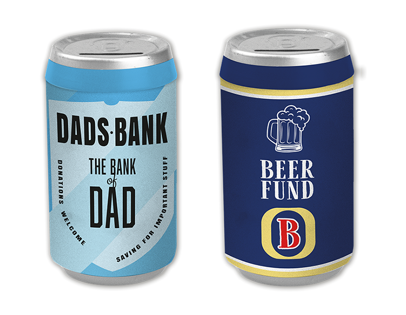 Wholesale Father's Day Beer Can Money Tin