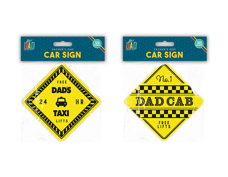Wholesale Father's Day Car Signs