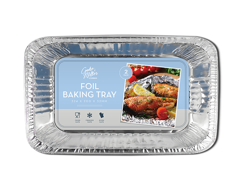 Foil Baking Trays 2 pack