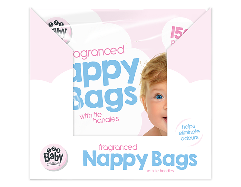 Fragranced Nappy Bags 150pk CDU