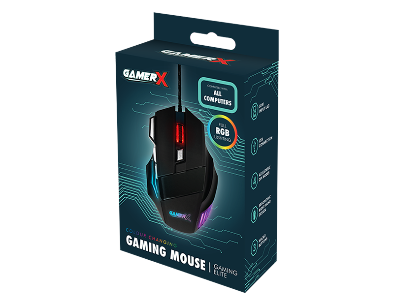 Gaming Mouse with RGB Lighting