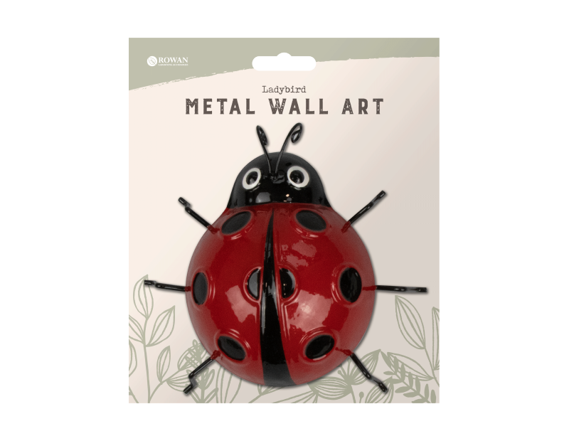 Ladybird Metal Wall Decoration