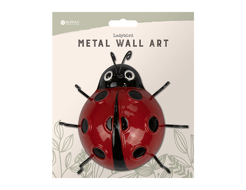 Ladybird Metal Wall Decoration