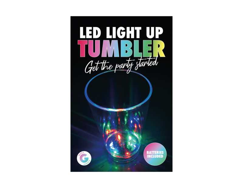 LED Light Up Drinks Tumbler