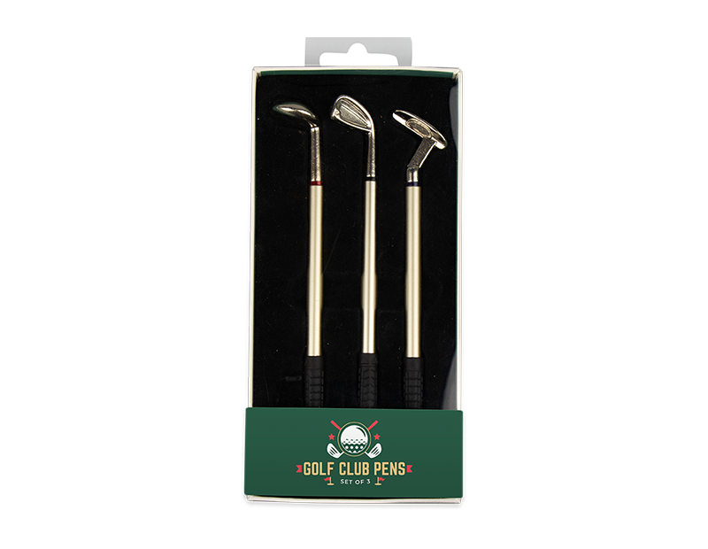 Miniature Golf Club Pen Set 3pk