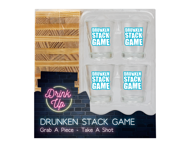 Drunken Stacking Block Game