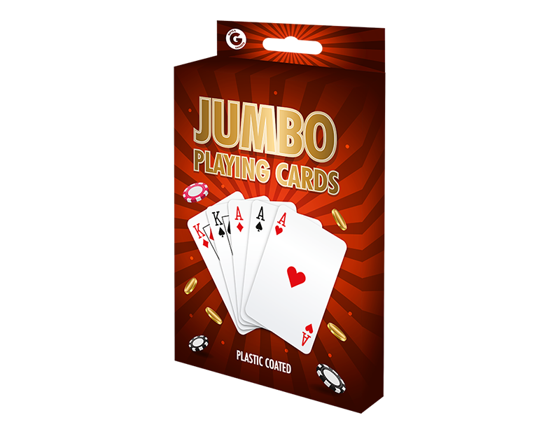 Jumbo Playing Cards 14cm