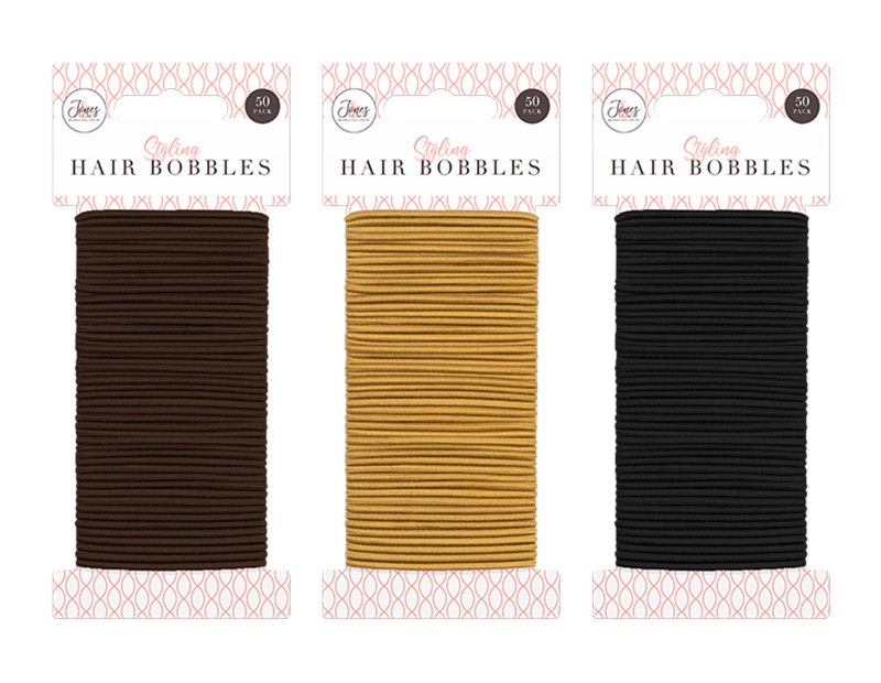 Hair Bobbles - 50 Pack