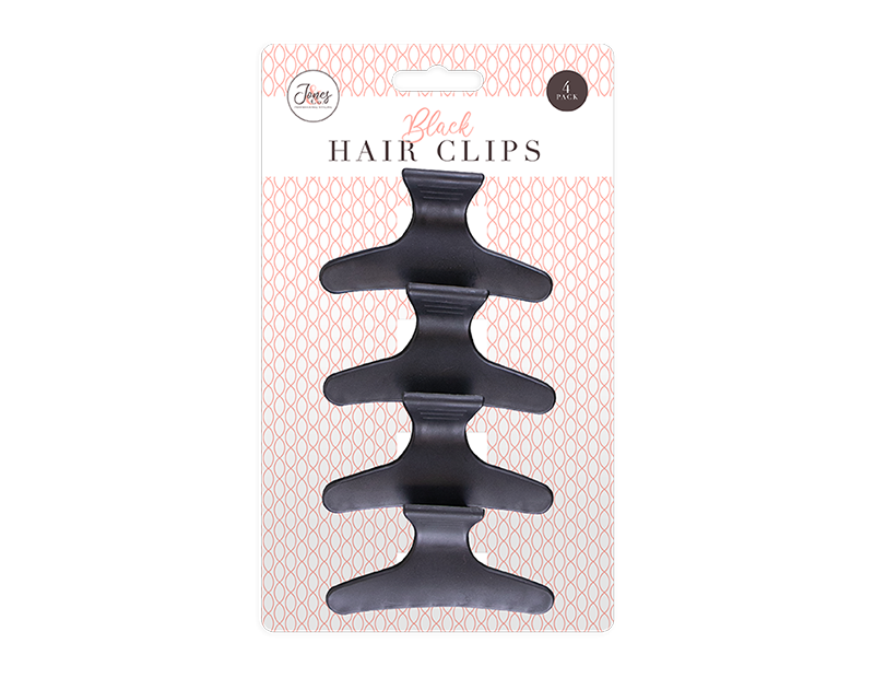 Hair Clips - 4 Pack